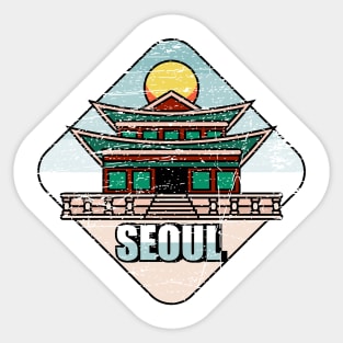 Seoul South Korea Sticker